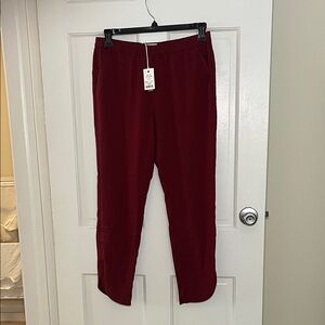 Marine Layer Burgundy Pants